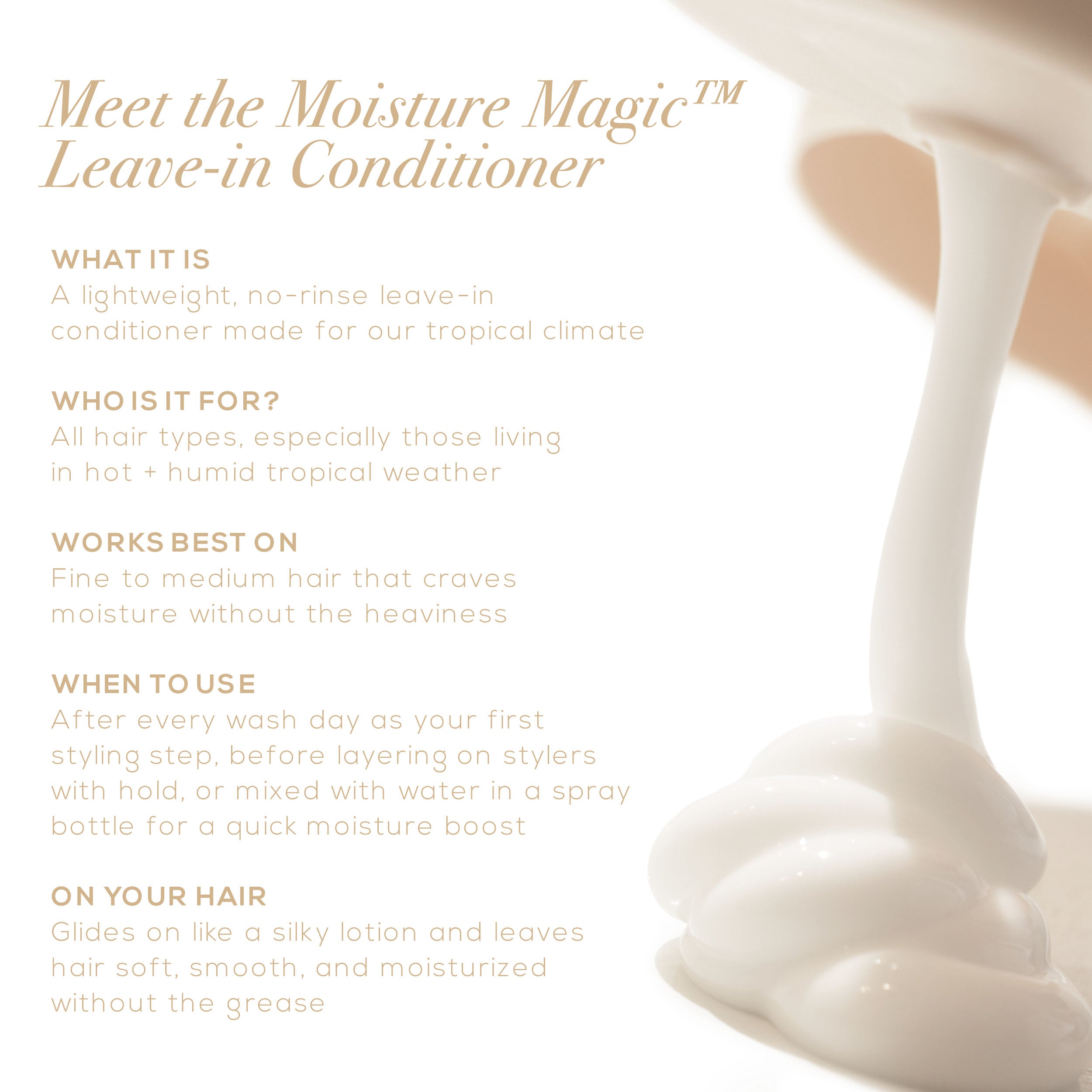 Moisture Magic™ Leave-in Conditioner
