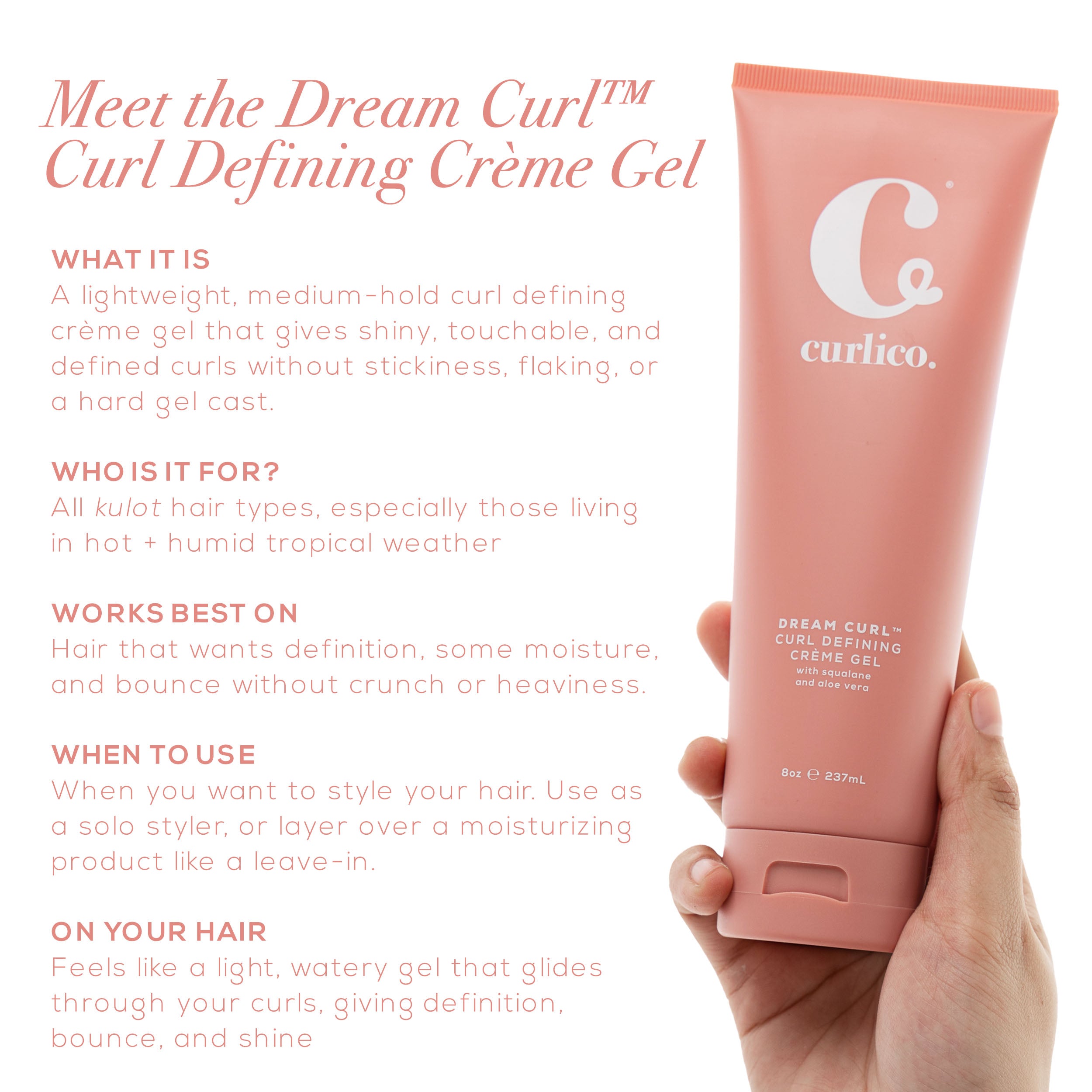 Dream Curl™ Curl Defining Crème Gel