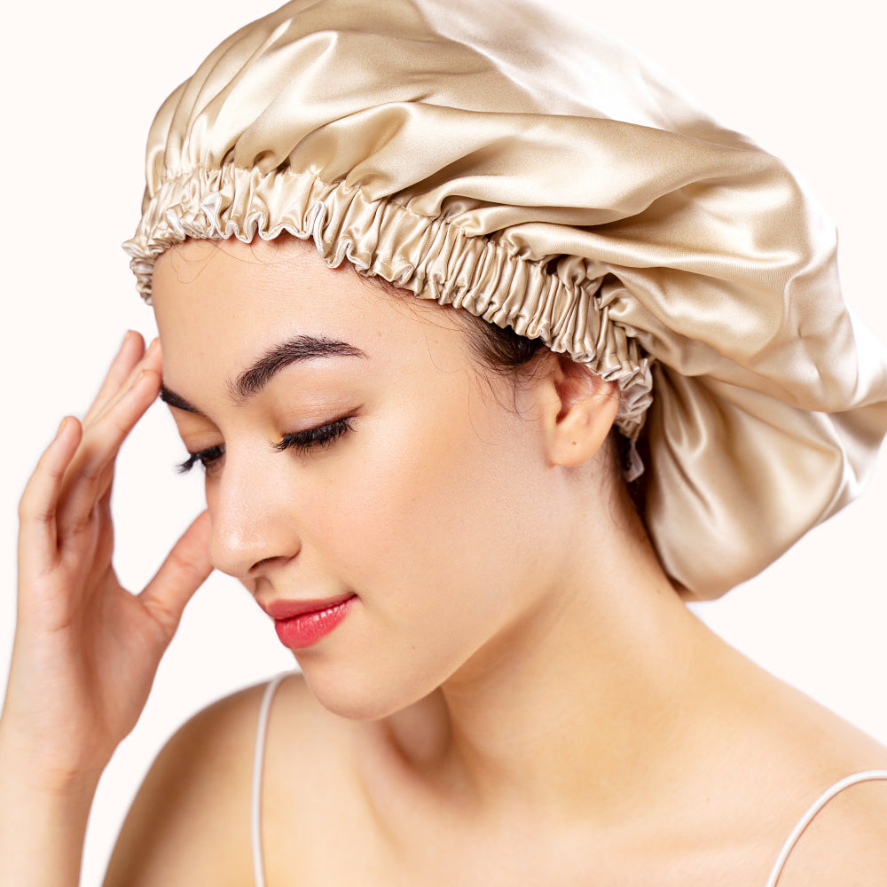100% Mulberry Silk Night Cap