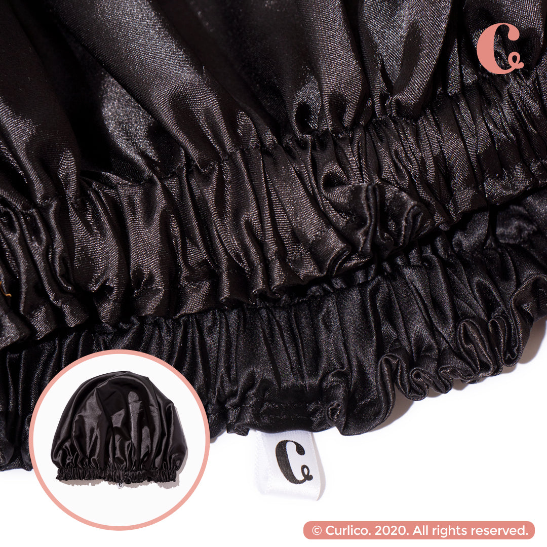 100% Mulberry Silk + Satin Night Cap
