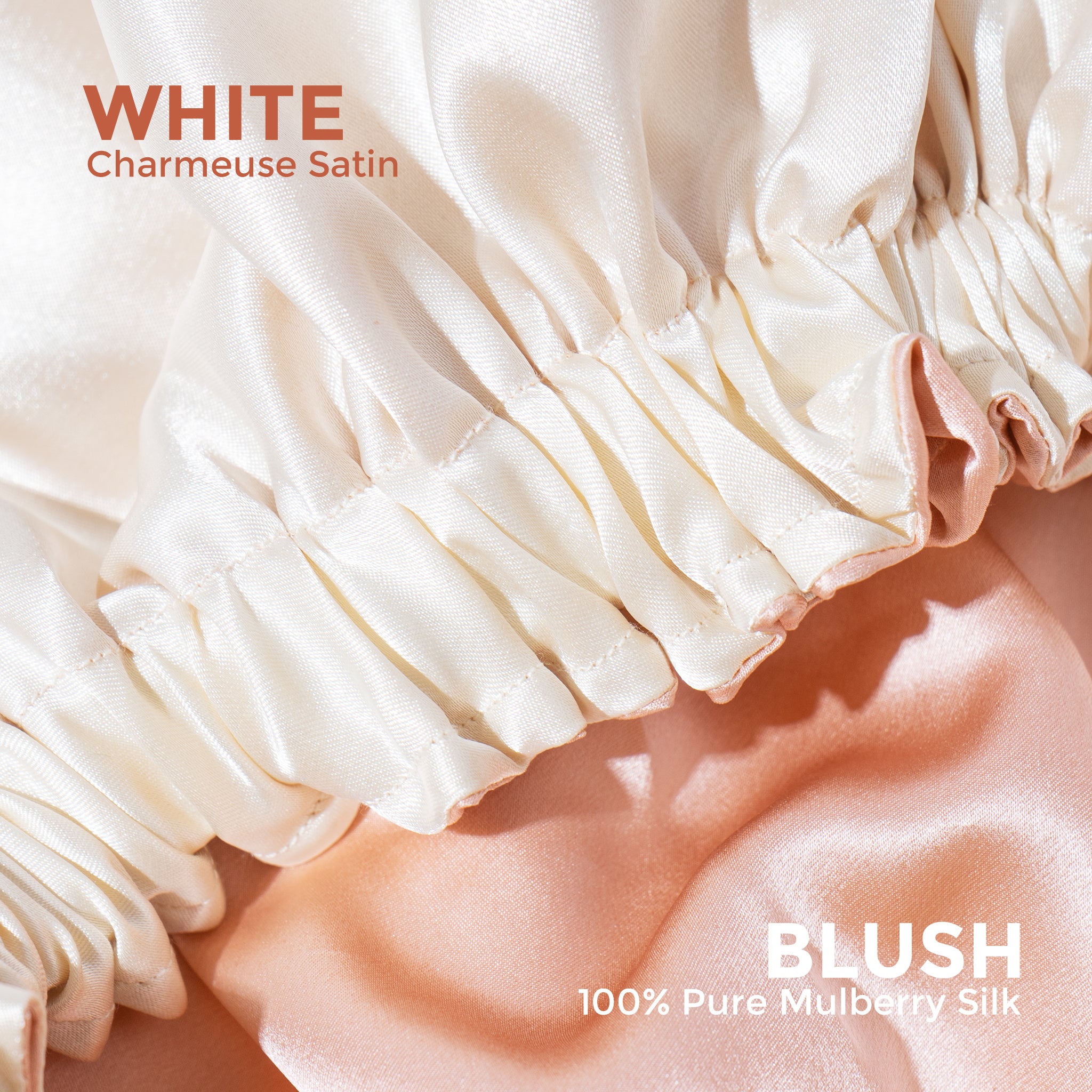 100% Mulberry Silk + Satin Night Cap