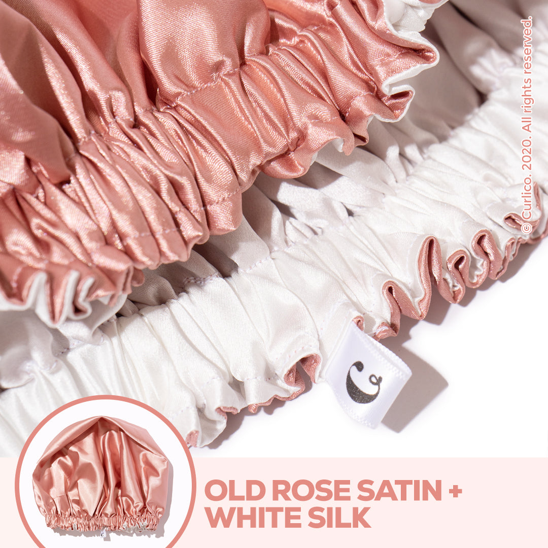 100% Mulberry Silk + Satin Night Cap