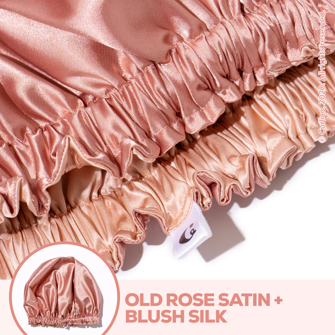 100% Mulberry Silk + Satin Night Cap